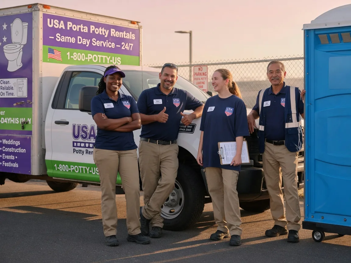 Porta Potty Rental company in Coopersburg, PA
